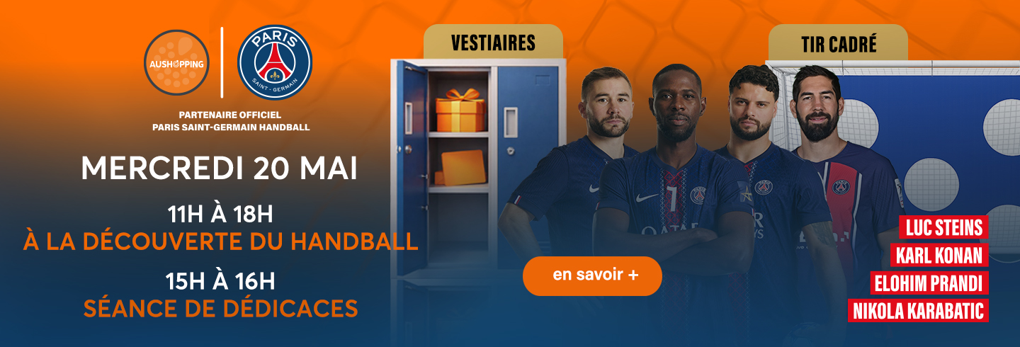 psg handball dédicaces sur place