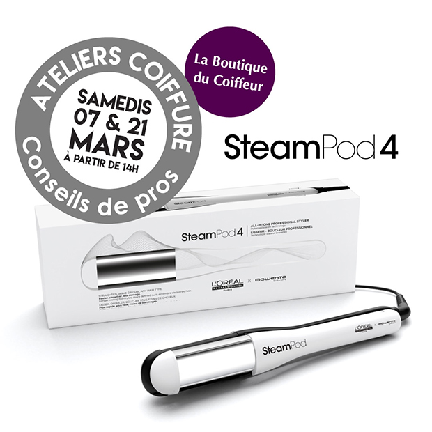 ATELIERS COIFFURE STEAMPOD