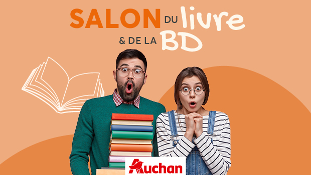 salon du livre avec Auchan Plaisir