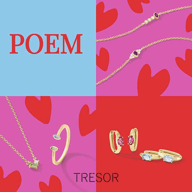 Les créations POEM vous attendent chez TRESOR