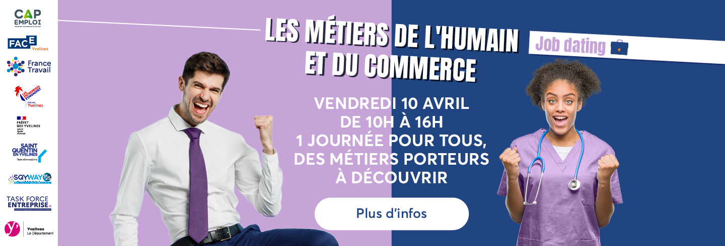 Job Dating 2ème édition le 10 avril 2026 Aushopping Grand Plaisir