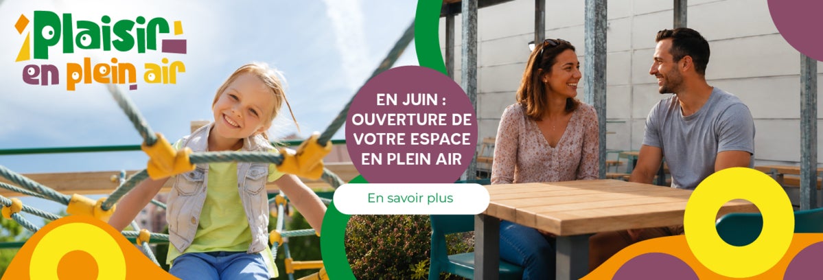 plaisir en plein air bannière